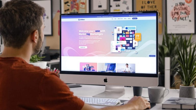 creation site internet agence limitless.com​