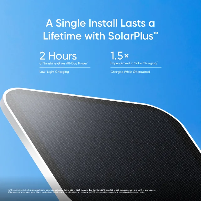 Installation en 5 minutes + énergie solaire : SoloCam S340 redéfinit la sécurité domestique intelligente