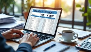 Comment calculer le net à partir de 1950 euros brut en 2026