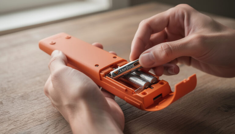 découvrez comment changer facilement les piles de votre télécommande orange avec notre guide simple et rapide, étape par étape.