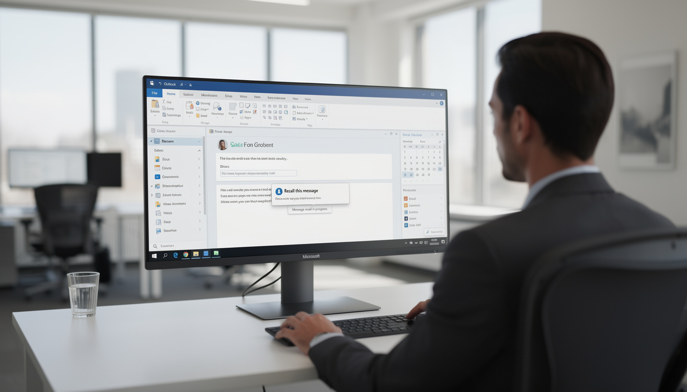 découvrez comment rappeler un message dans outlook facilement grâce à notre guide étape par étape pour éviter les erreurs d'envoi et mieux gérer vos emails.